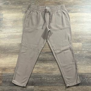 Maurices Women's Dusty Rose Plus Size Cotton Blend Drawstring Pants